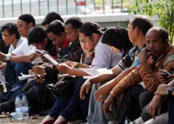 Potret pengangguran di RI