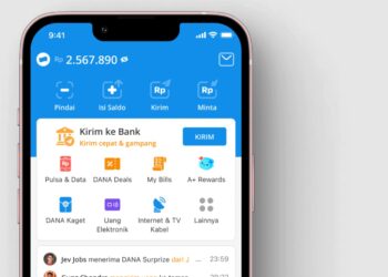 Cara membuat akun DANA Bisnis.