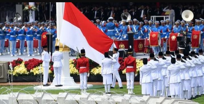 Upacara HUT RI ke-80 tahun 2025.