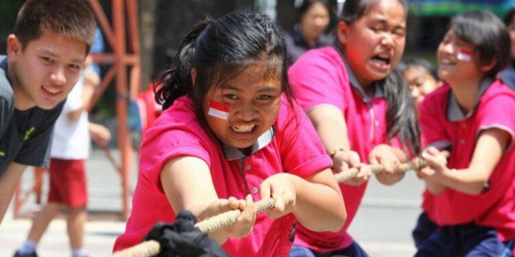 Inilah fungsi lomba HUT RI bagi kesehatan.