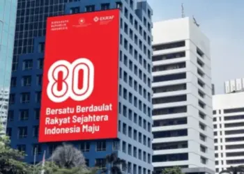 Caption Twibbon kemerdekaan HUT ke-80 RI.