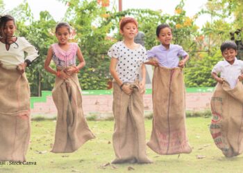 Lomba 17 Agustus lucu untuk anak-anak.