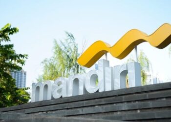 tulisan mandiri bank
