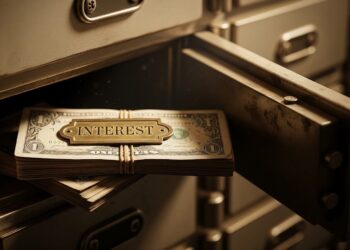 Sebuah ilustrasi tempat penyimpanan deposito