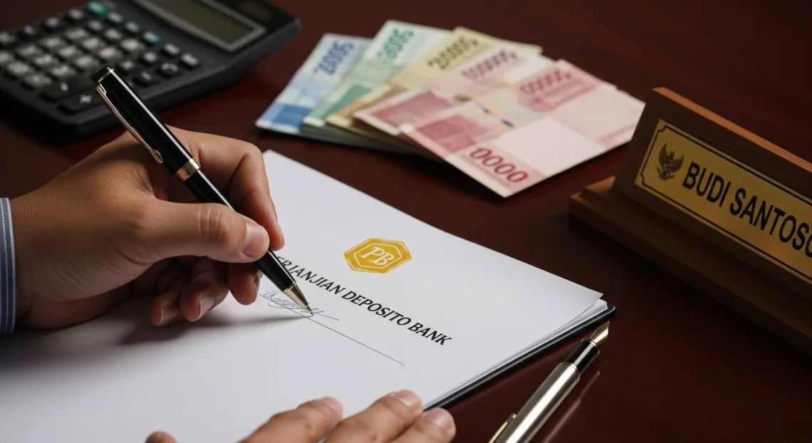 surat perjanjian deposito