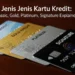 Jenis-jenis kartu kredit