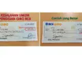 Kesalahan Umum Pengisian Giro BCA dan Contoh yang Benar