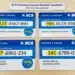 Infografis Format Rekening BCA