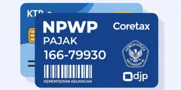 Ilustrasi kartu NPWP terintegrasi NIK untuk panduan perpajakan Indonesia 2026