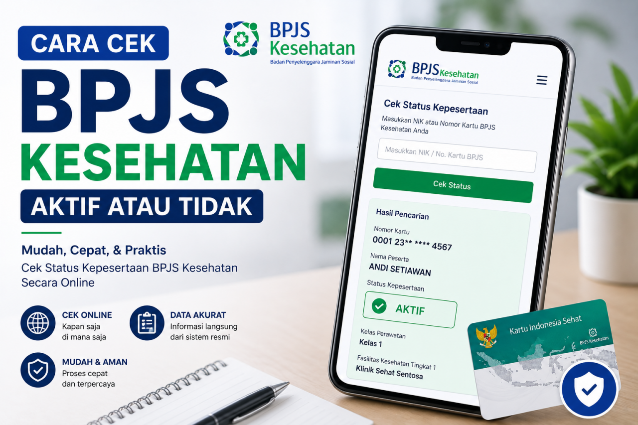 Cara Mudah Cek Status BPJS Kesehatan (Panduan Lengkap Pemula)