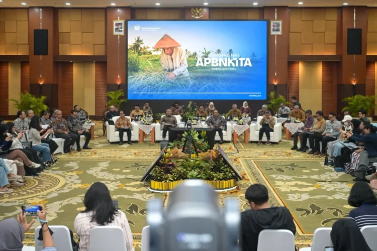 Konferensi pers APBN KiTa Kementerian Keuangan Oktober 2026 di Jakarta