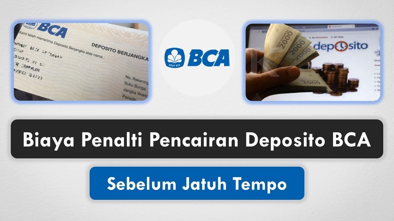 Bentuk penalti deposito BCA 
