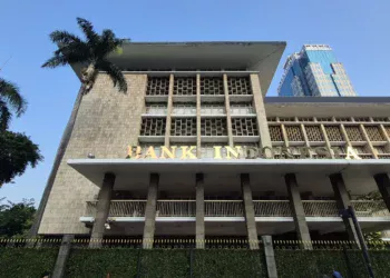 Gedung Bank Indonesia di Jalan MH Thamrin, Jakarta