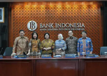 Dewan Gubernur Bank Indonesia pada pengumuman RDG Oktober 2026