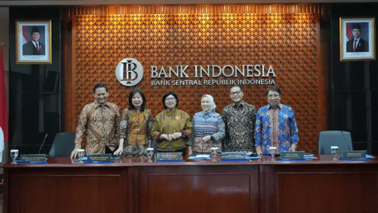Dewan Gubernur Bank Indonesia pada pengumuman RDG Oktober 2026