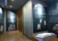 Ruang periode bank syariah di Museum Bank Indonesia berisi panel sejarah undang-undang perbankan syariah